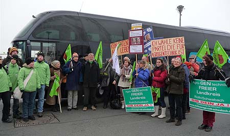 teilnehmer an der agrardemo